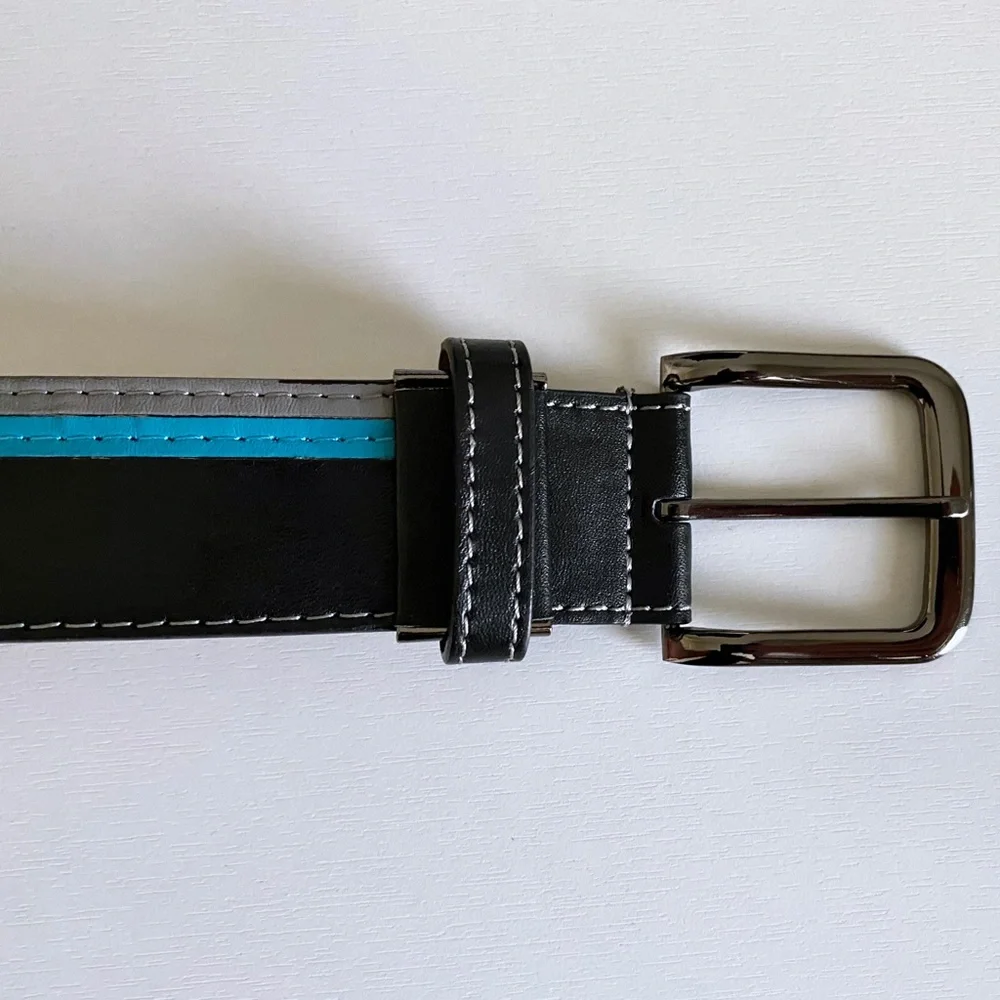 Black, Gray and Blue Belt